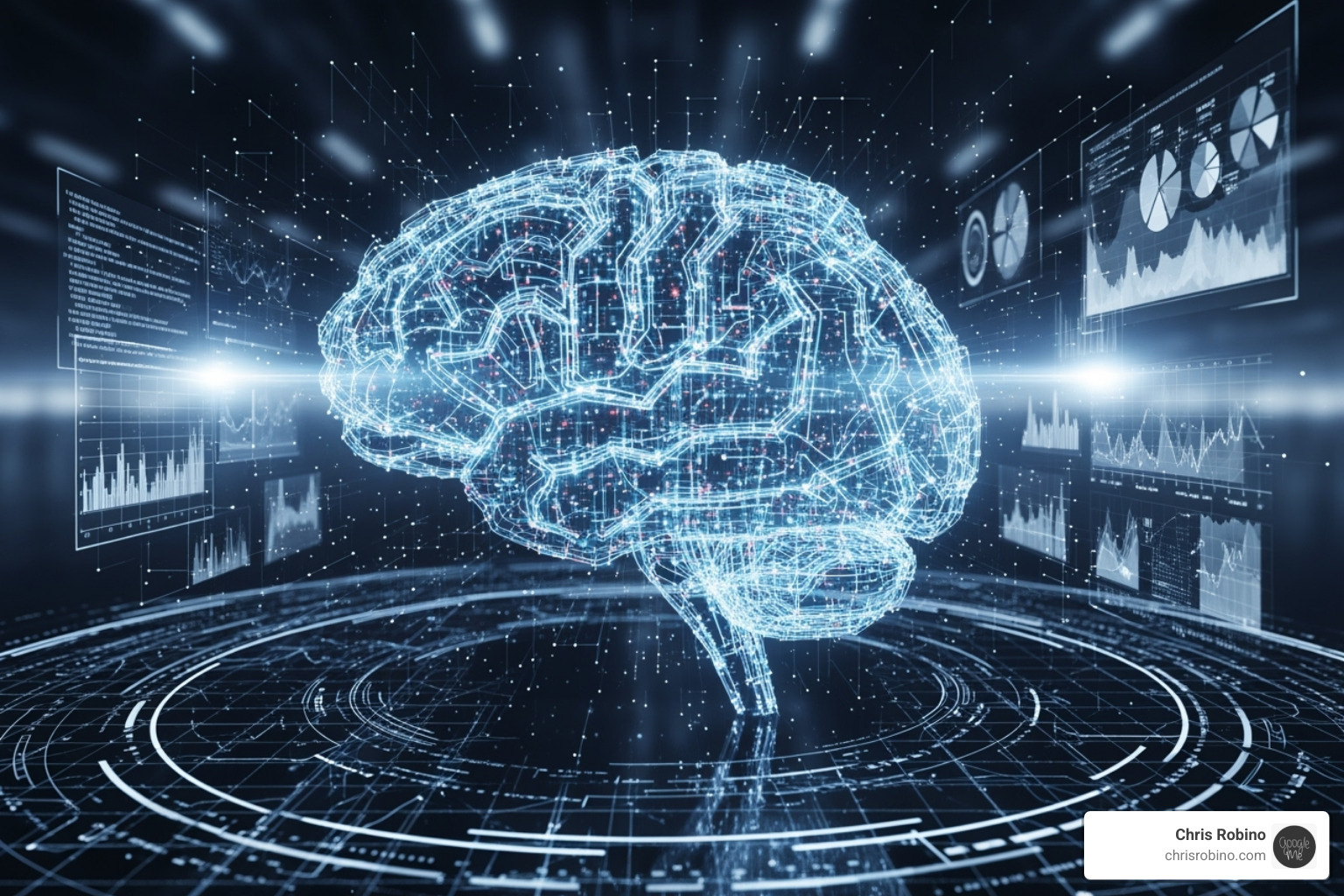 A person interacting with a holographic interface displaying data and 3D models - emerging tech insights