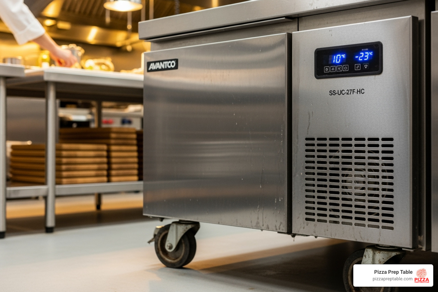Avantco SS-UC-27F-HC freezer - under-counter freezer Avantco SS-UC-27F-HC freezer - under-counter freezer