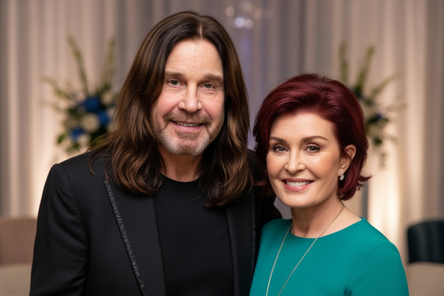 Ozzy and Sharon Osbourne - how old is ozzy osbourne