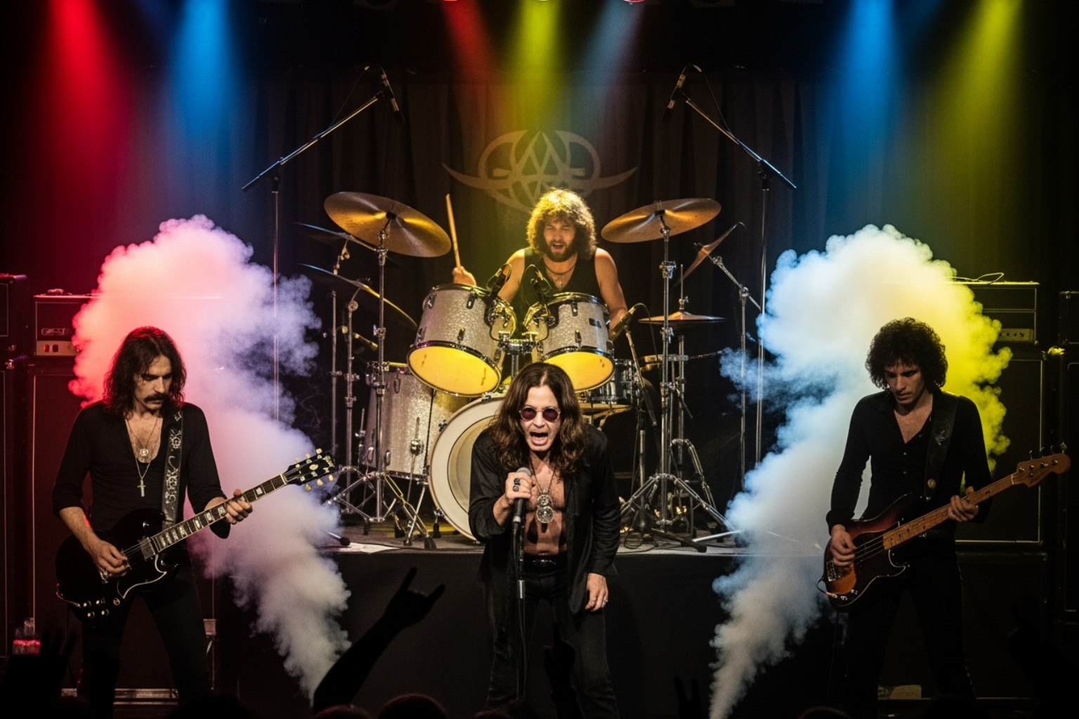 classic Black Sabbath lineup - how old is ozzy osbourne
