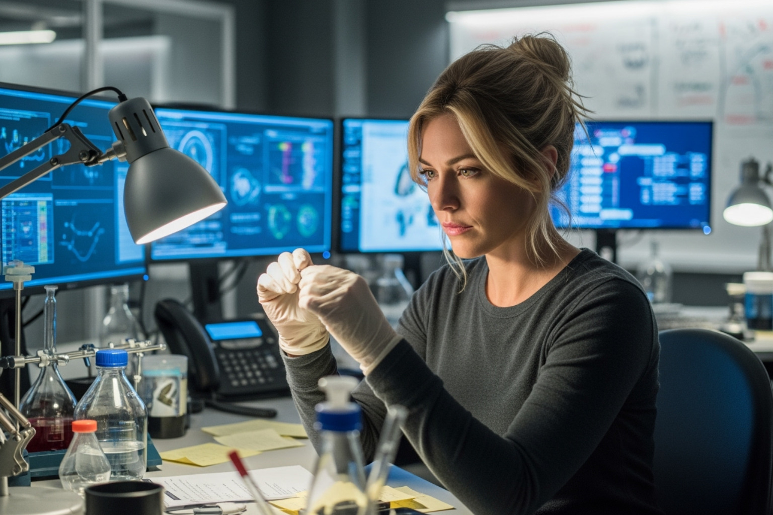 Ashley Johnson as the character Patterson on the show 'Blindspot' - ashley johnson