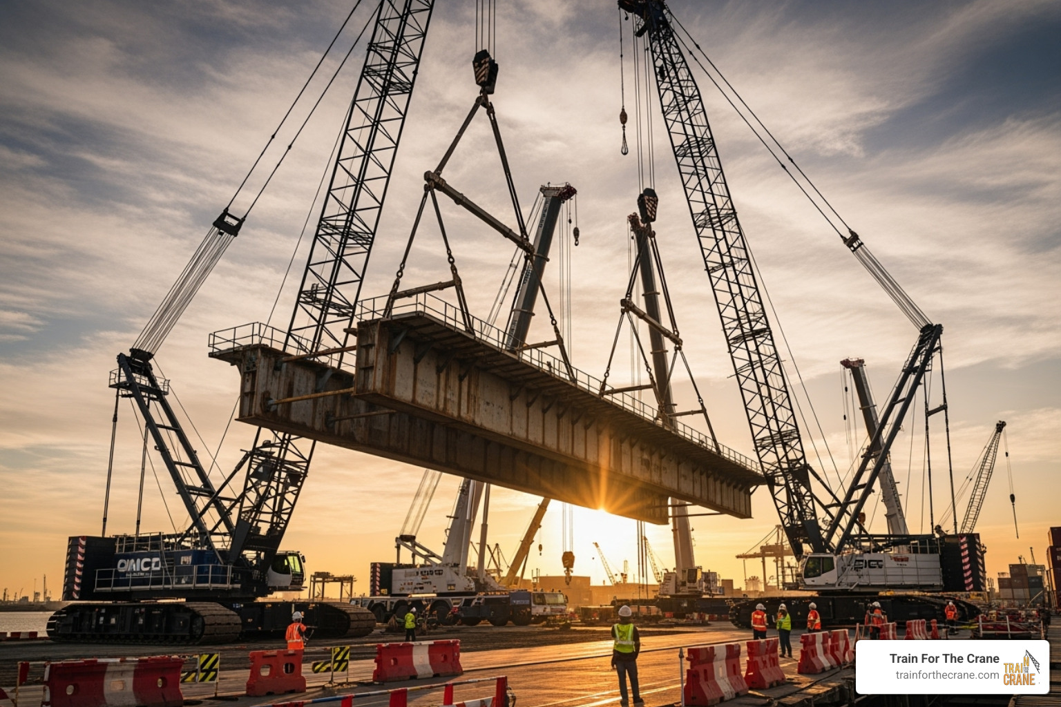 multi-crane lift operation - lift director training