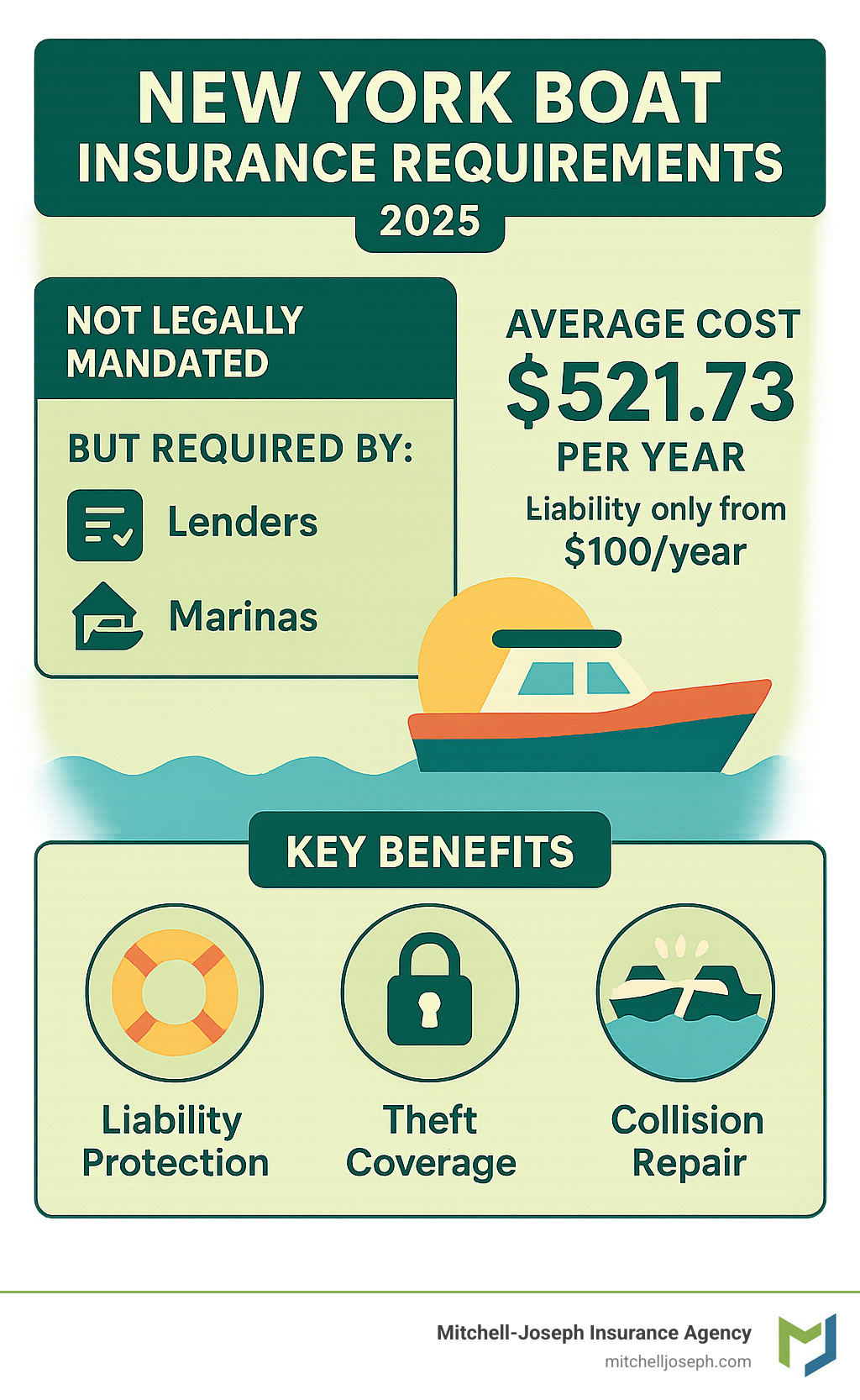 Do you need boat insurance in NY? Crucial 2025
