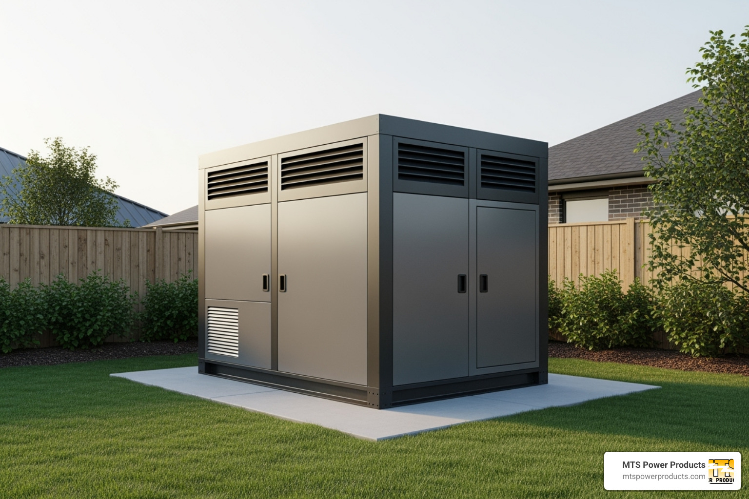 sound-insulated generator enclosure - diesel generator for home
