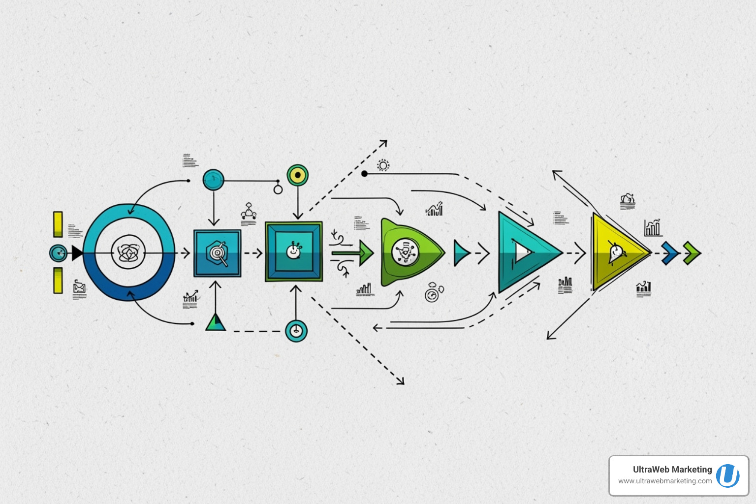 Web Design Process Flowchart - web design company fort lauderdale