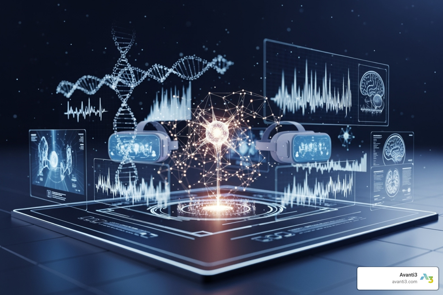 Convergence of AI, VR, and healthcare data on a single platform - recent news about breakthroughs in digital health engagement platforms