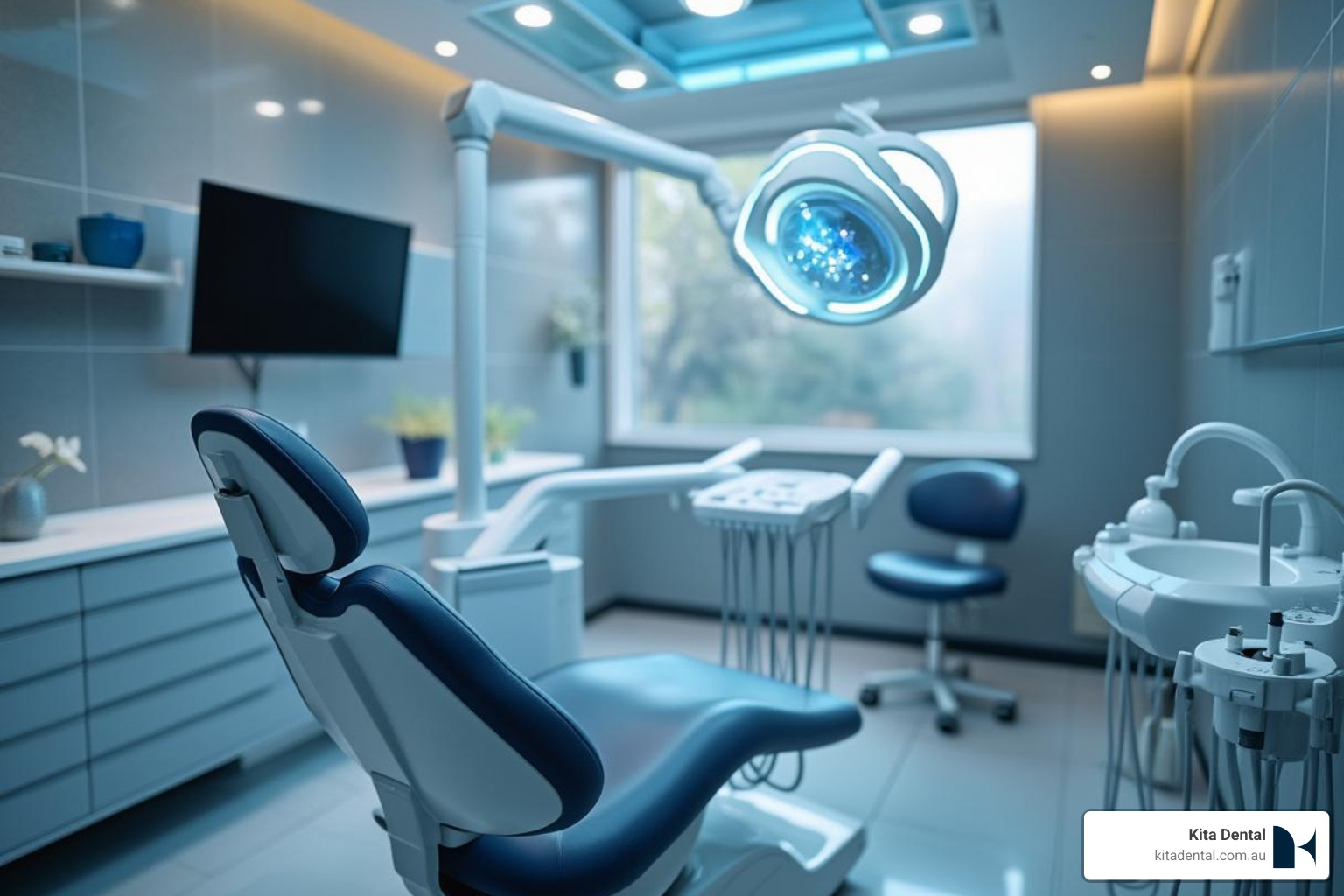 Philips Zoom WhiteSpeed blue LED lamp in a clean, modern dental clinic - philips zoom teeth whitening sydney Philips Zoom WhiteSpeed blue LED lamp in a clean, modern dental clinic - philips zoom teeth whitening sydney