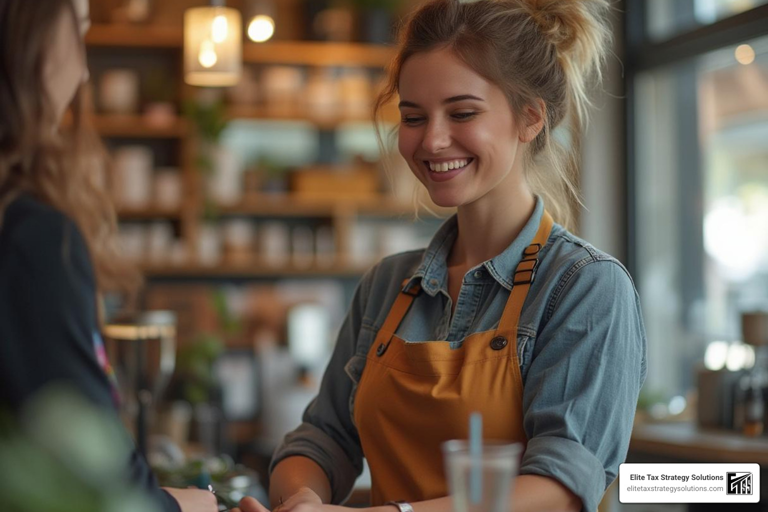 Business owner looking relaxed and focused on their product or customers - sales and use tax compliance services Business owner looking relaxed and focused on their product or customers - sales and use tax compliance services