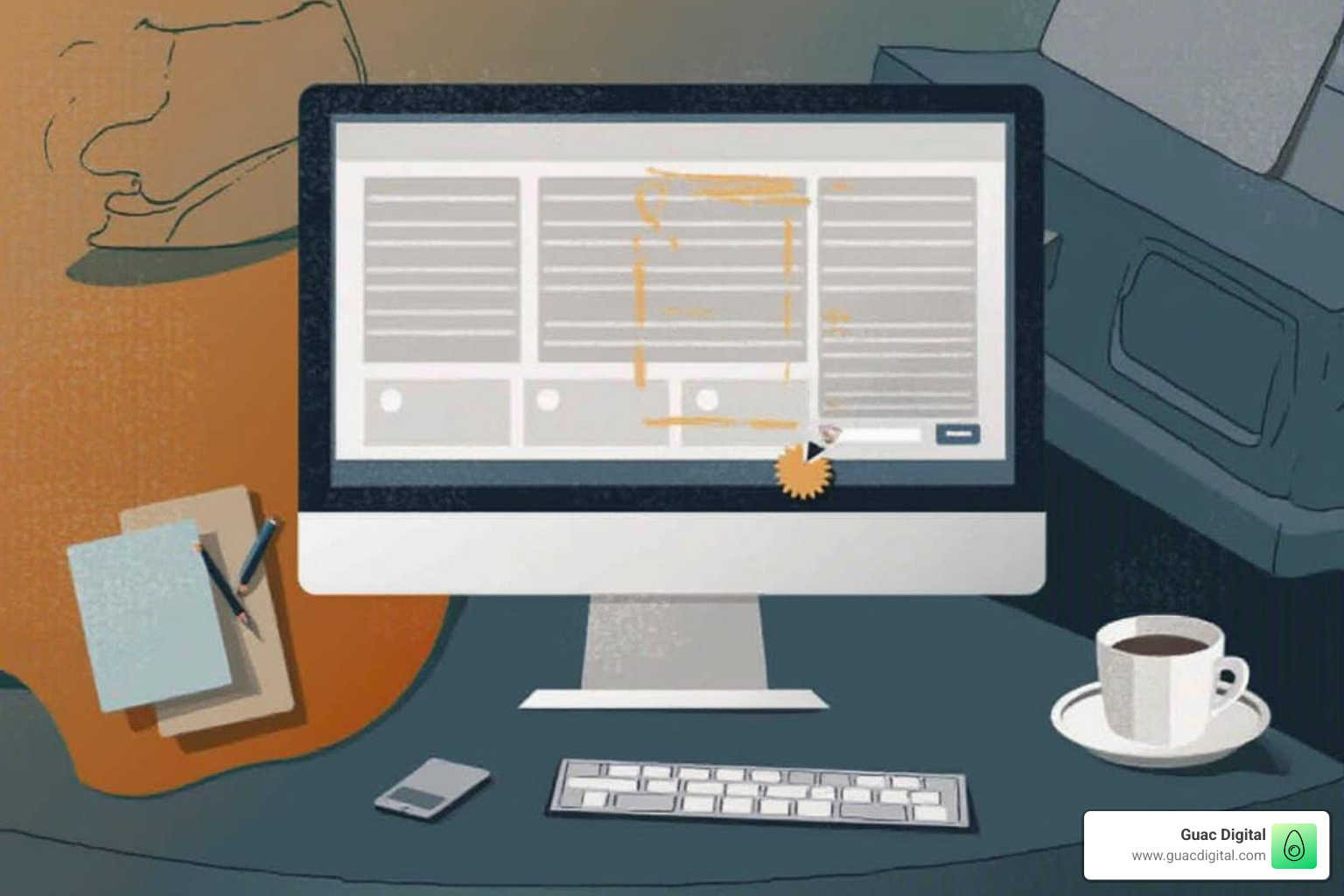 a website's responsive design on desktop, tablet, and mobile screens - How to optimize website design?