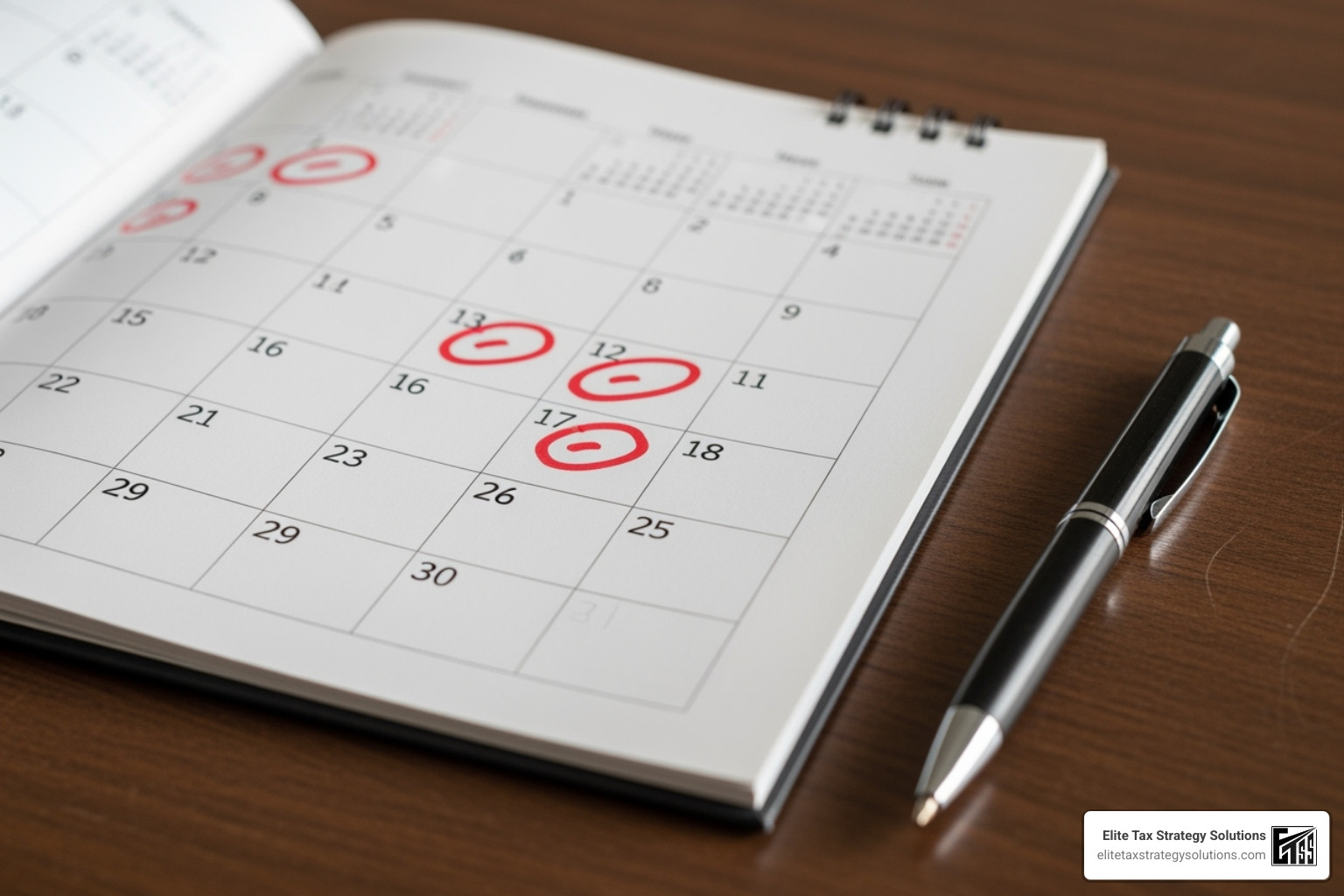 calendar with tax deadlines highlighted - tax and wealth planning calendar with tax deadlines highlighted - tax and wealth planning