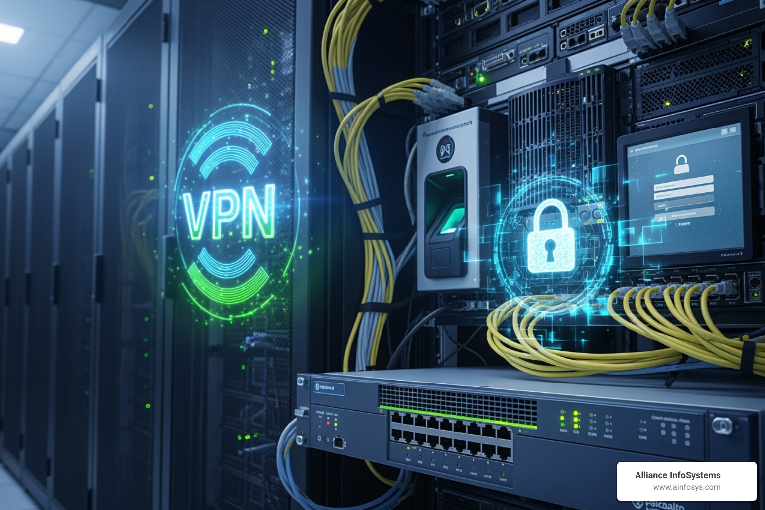 Key components of network security like firewalls, VPNs, and access control - Network security management