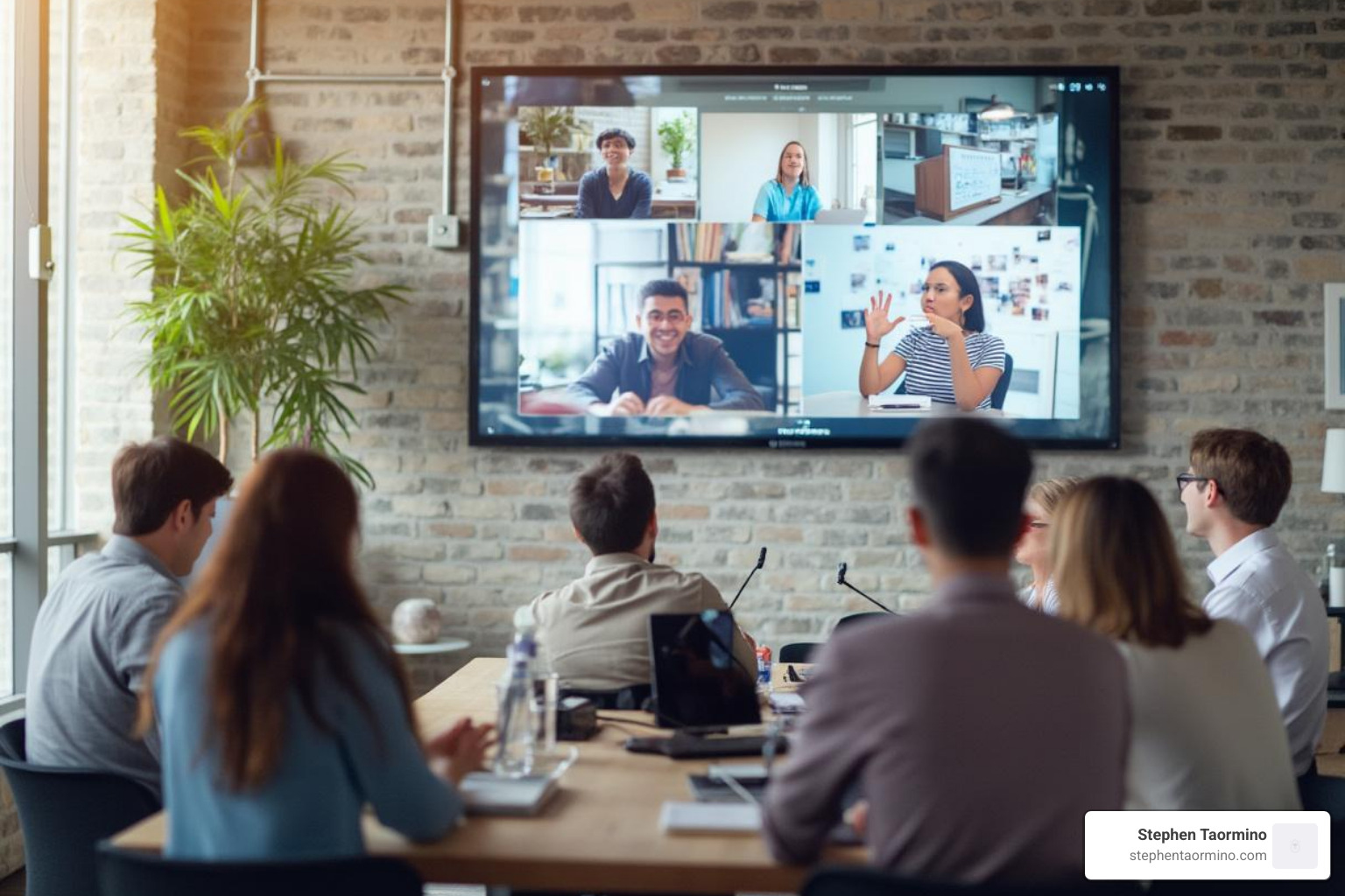webinar in progress, showing an interactive poll on screen with audience participation - best way to host a webinar