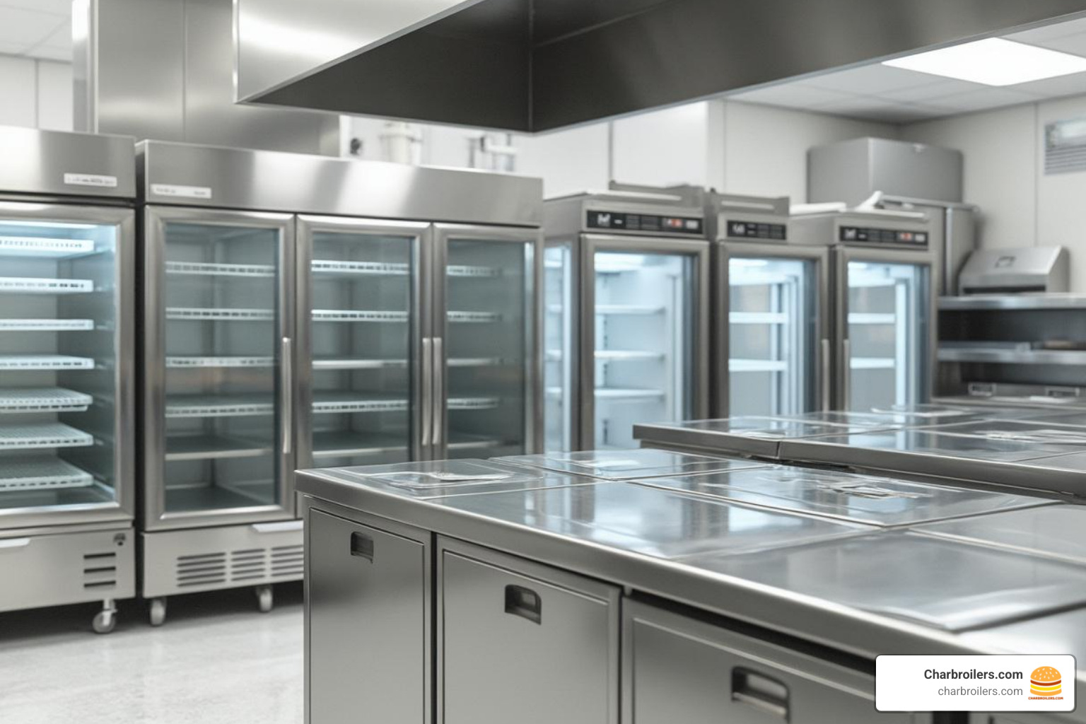 variety of commercial refrigeration units - commercial refrigeration equipment