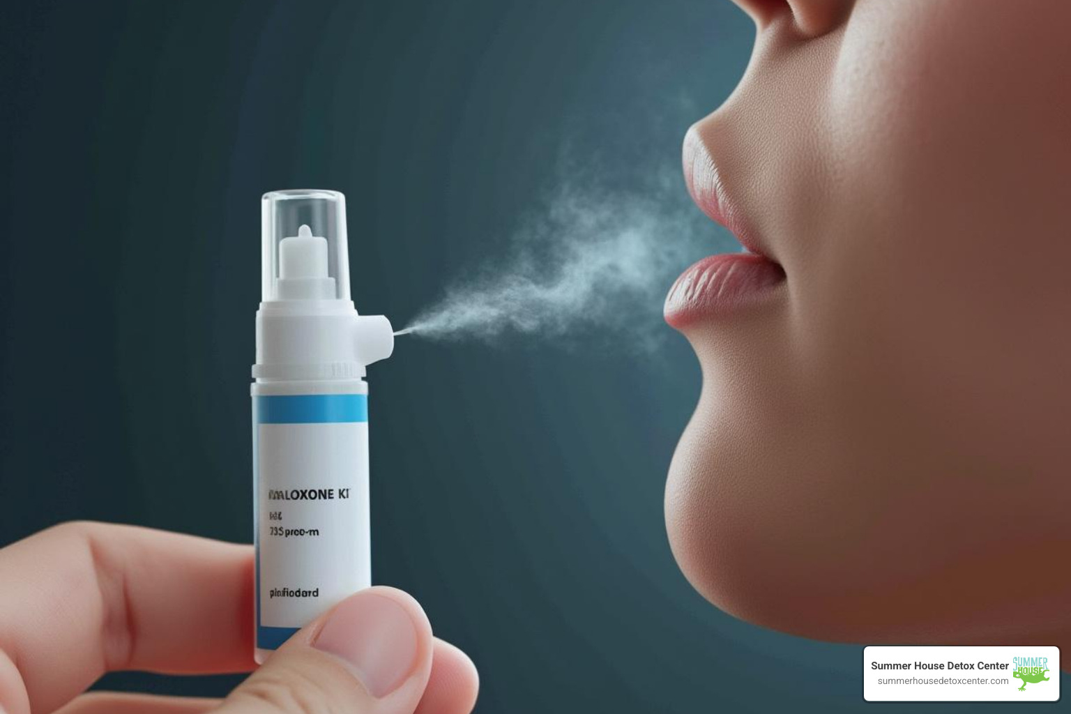 A nasal naloxone spray kit - drug counseling near me