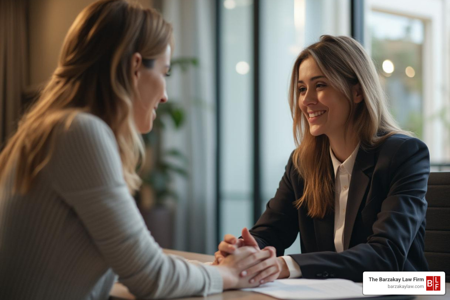 Professional and compassionate consultation in a law office - Motorcycle accident attorney Miami