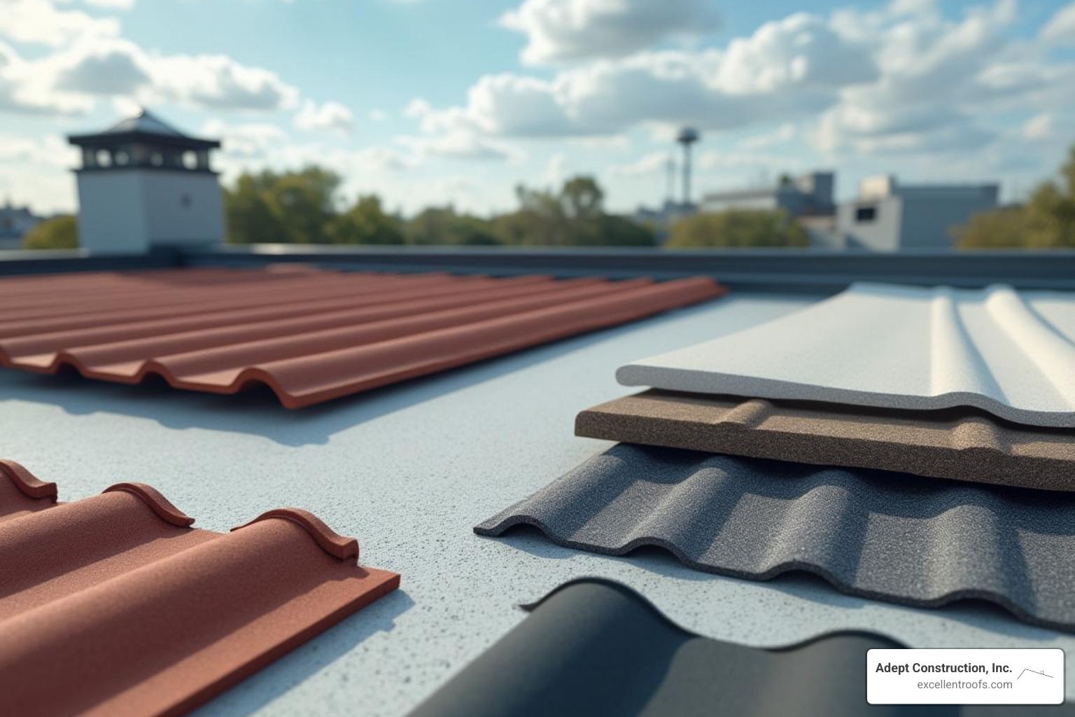 gallery showcasing different commercial roofing materials - commercial roofing downers grove