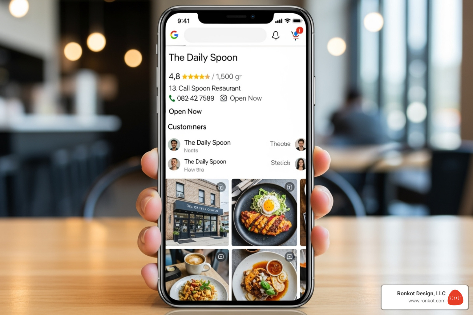 a perfectly optimized Google Business Profile on a smartphone - local seo for non-profits a perfectly optimized Google Business Profile on a smartphone - local seo for non-profits