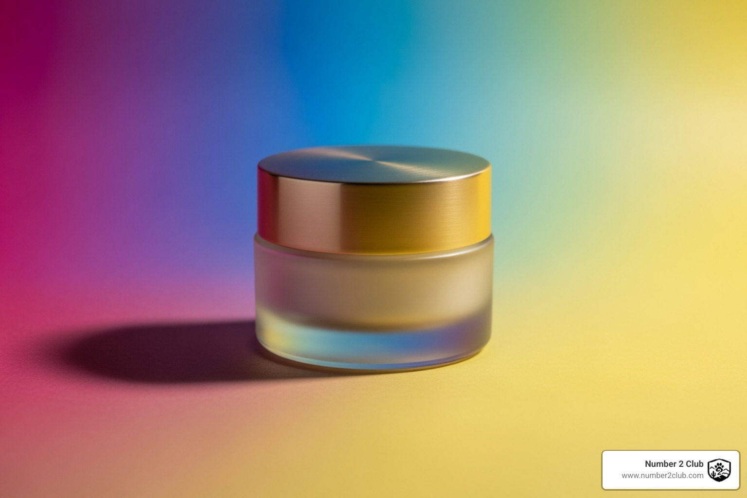A creative product photography shot on a colorful background - website photography for businesses
