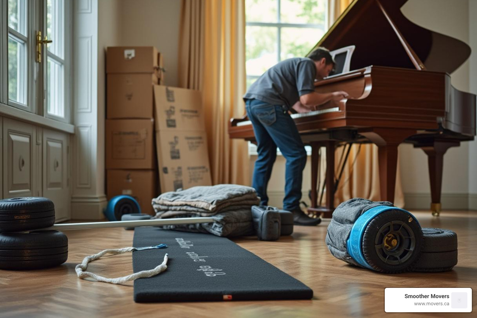 Essential piano moving equipment - abbotsford piano moving services