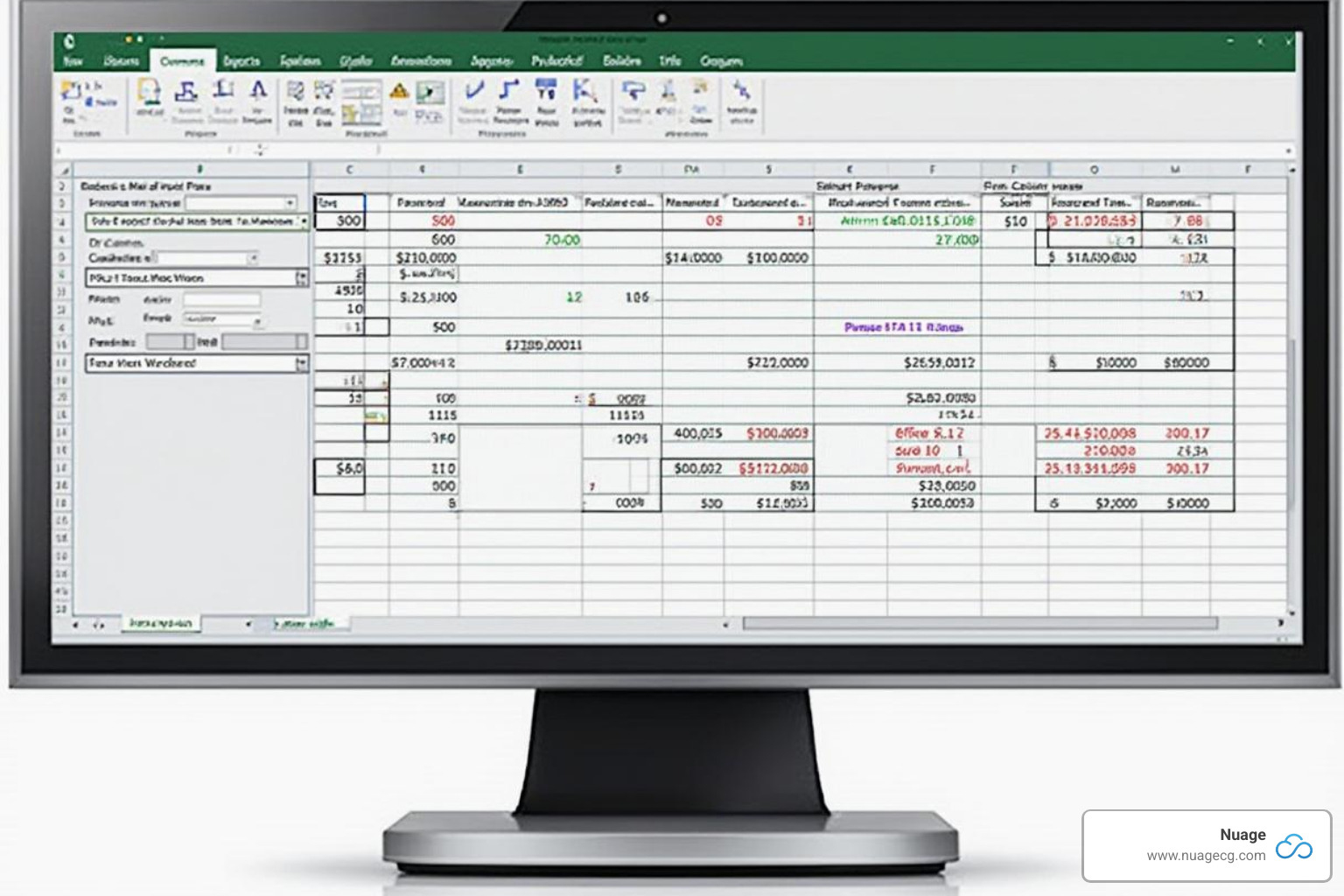 NetSuite Financial Report Builder interface showing columns being added and filters being applied - netsuite gl detail report