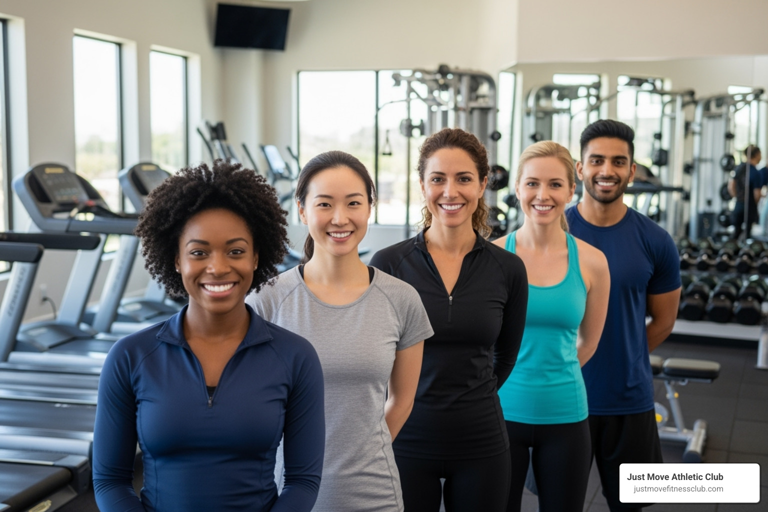 A diverse group of certified personal trainers, smiling and looking approachable. - private personal training sessions A diverse group of certified personal trainers, smiling and looking approachable. - private personal training sessions