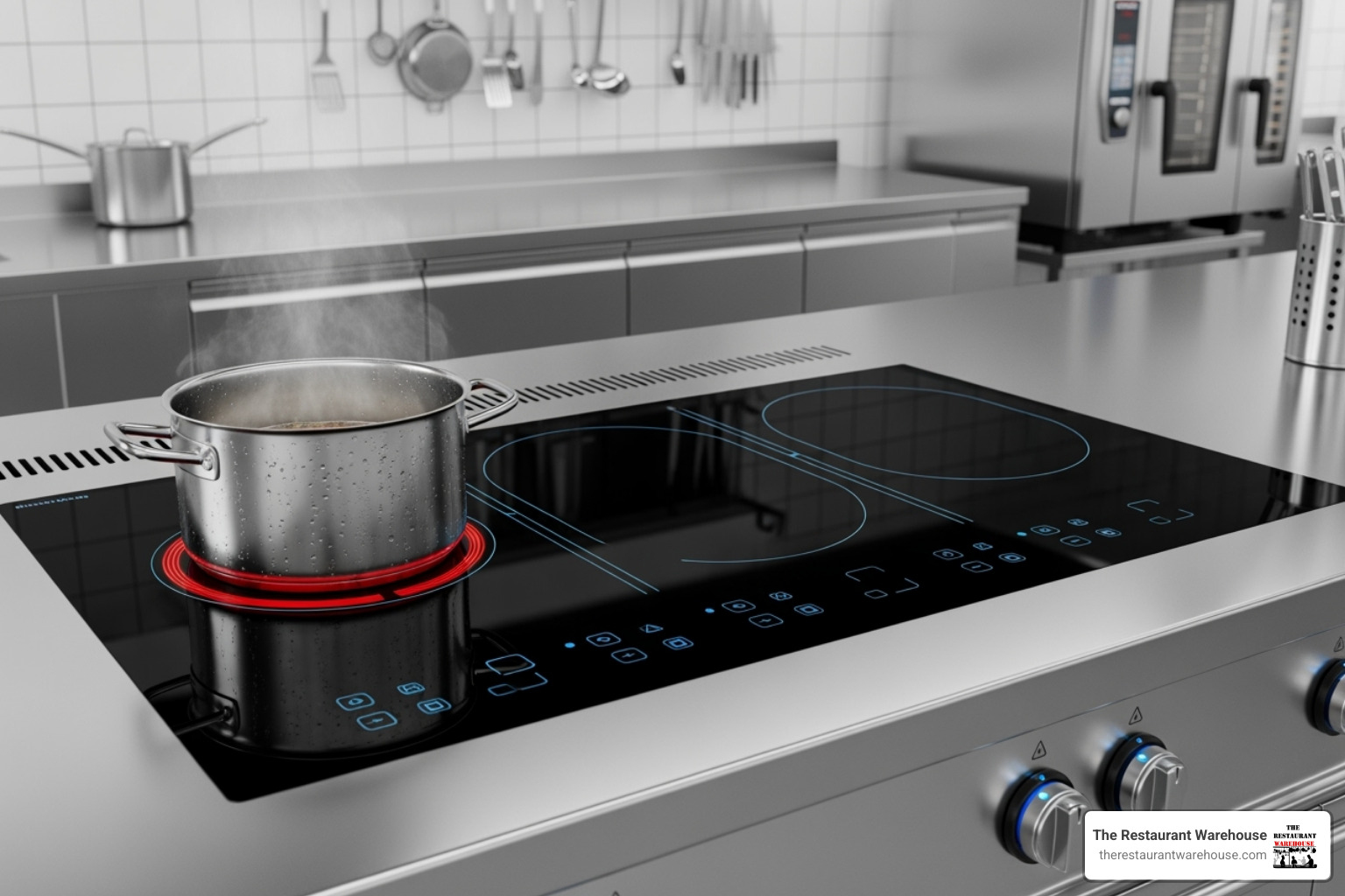 sleek induction cooktop - commercial cooking equipment suppliers