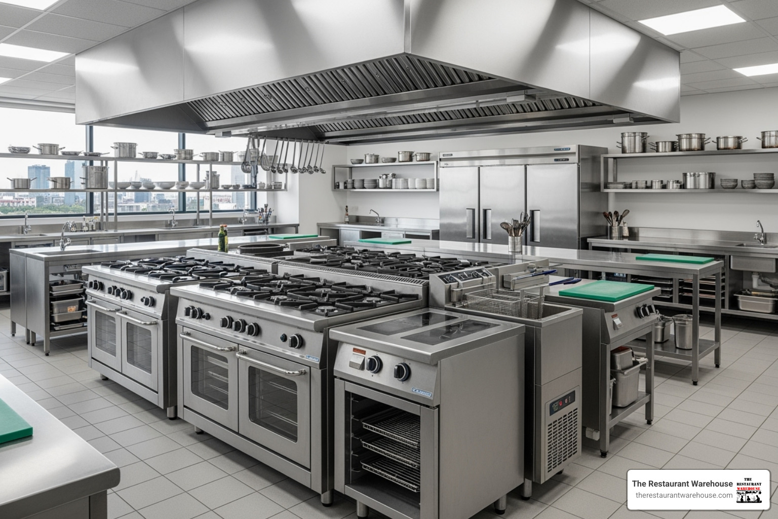 diverse array of commercial kitchen equipment - commercial cooking equipment suppliers