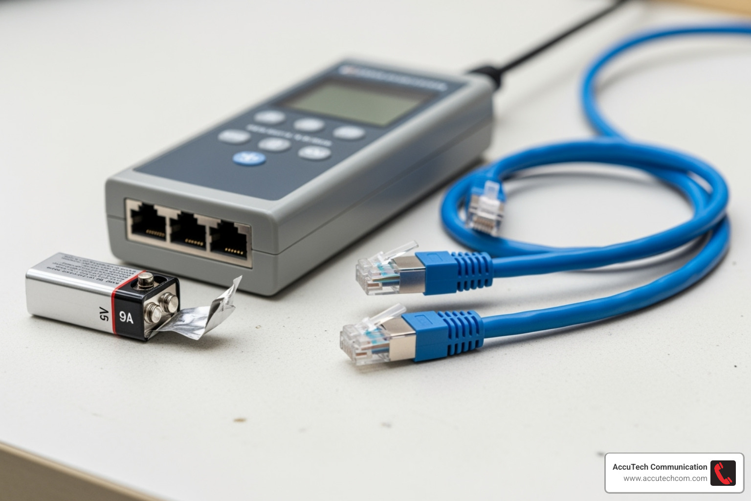 network tester, battery, known-good patch cable - how to use rj45 network cable tester
