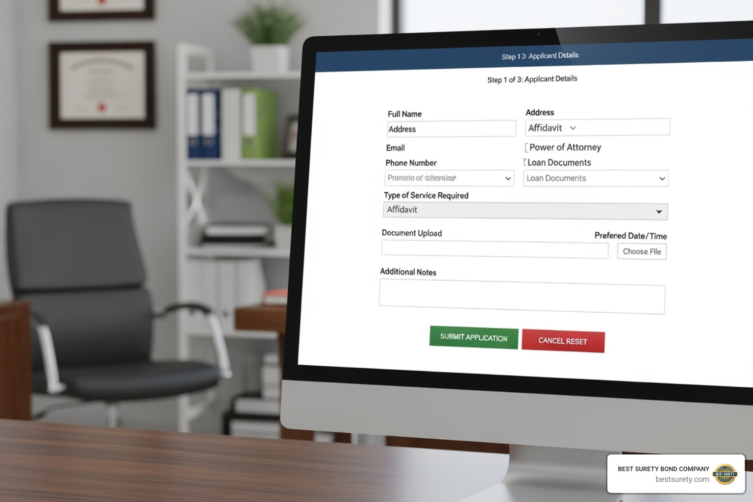 Texas Secretary of State online portal for notary applications - texas notary surety bond cost