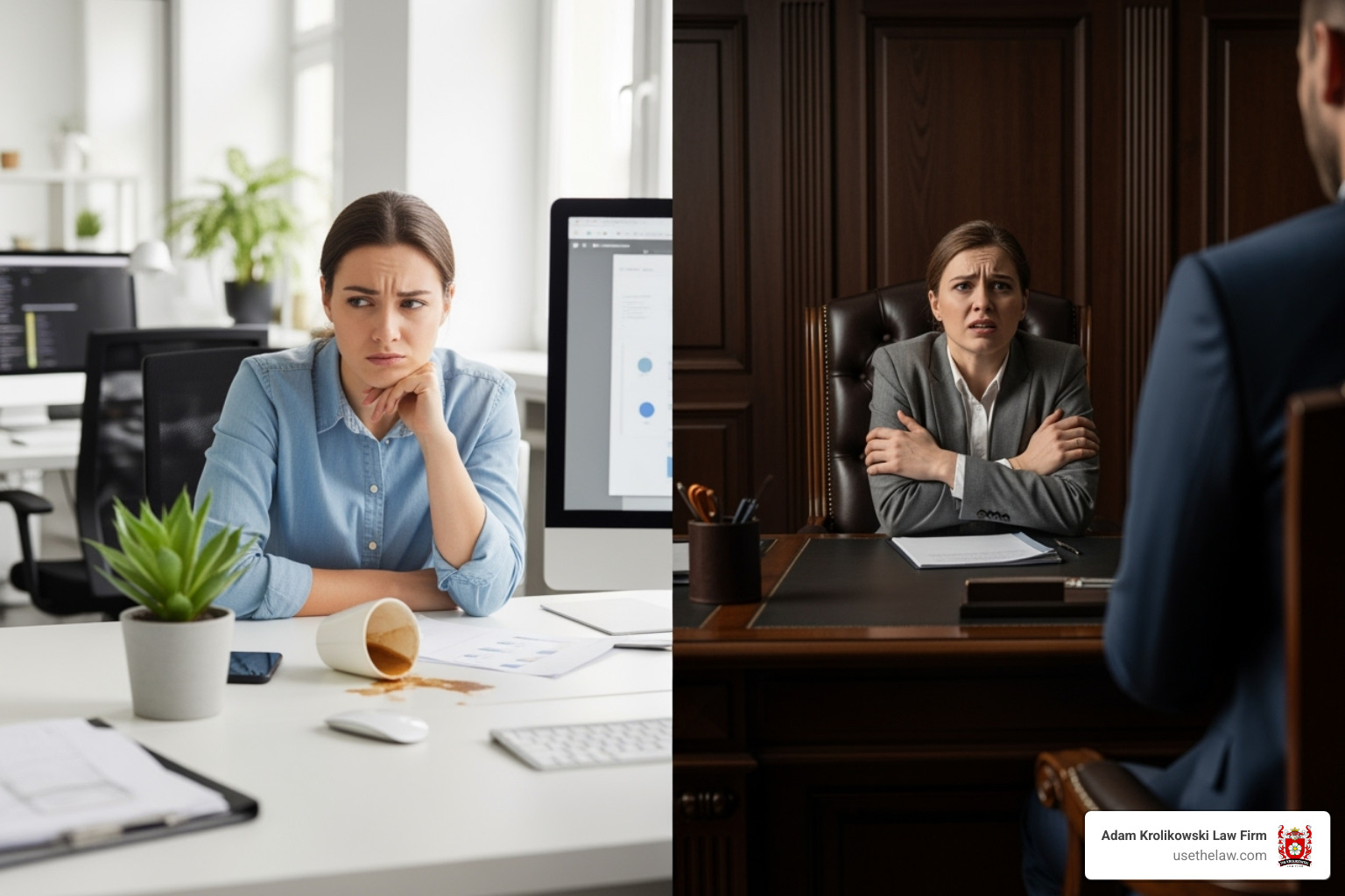 flowchart showing the difference between annoying behavior and illegal harassment - harassment lawyer near me