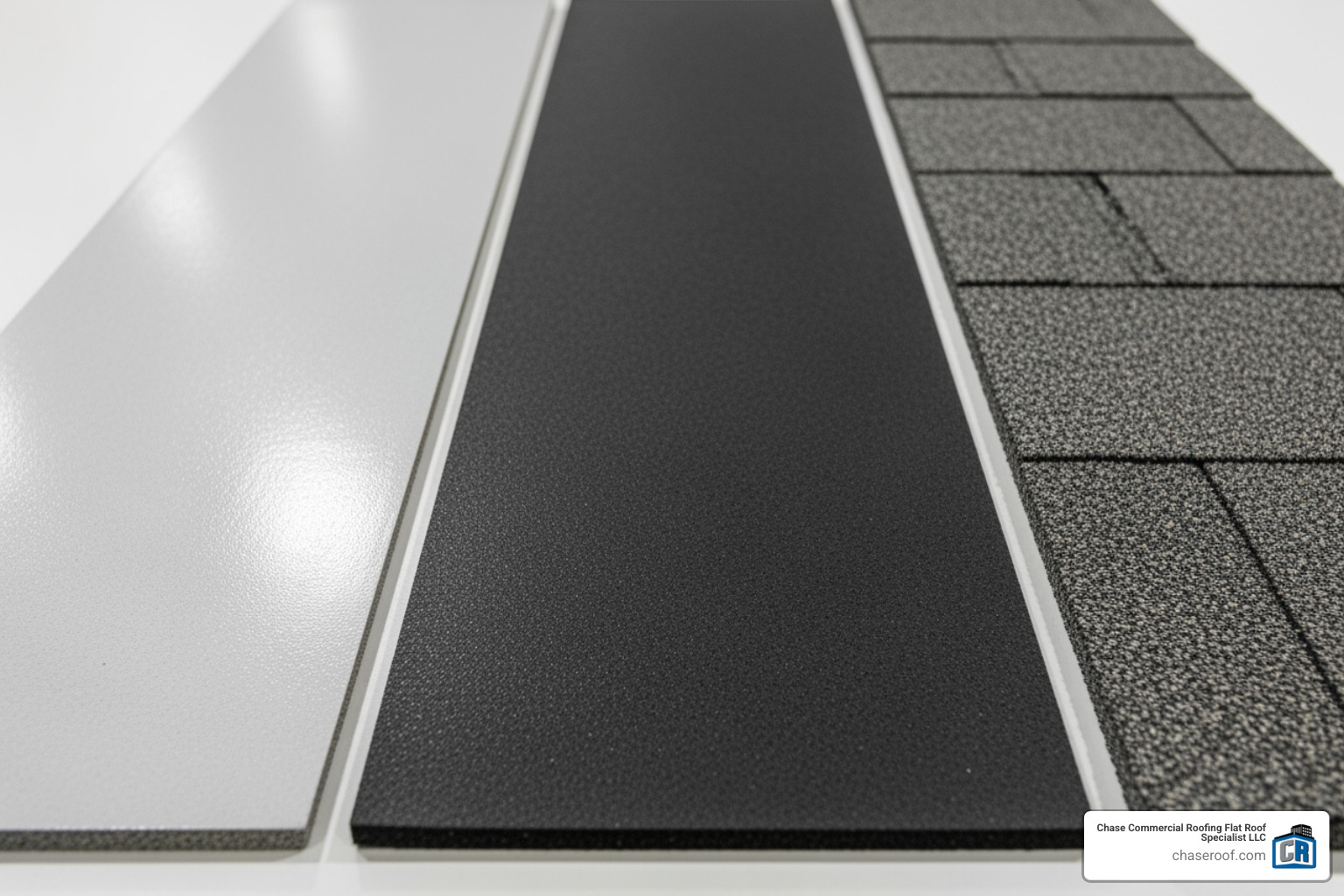 flat roofing material samples - roof replacement Paterson NJ