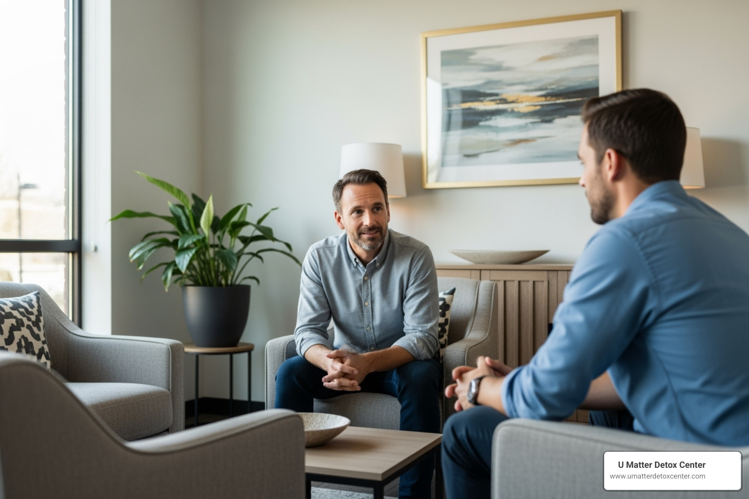 Therapy session in progress - alcohol rehab santa clarita