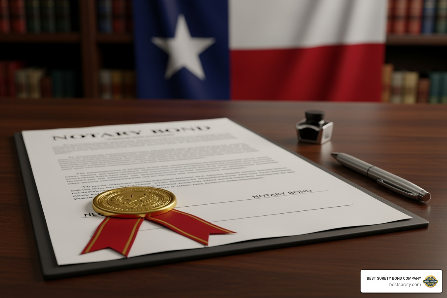 Person filling out an online application form - Notary bond Texas Person filling out an online application form - Notary bond Texas