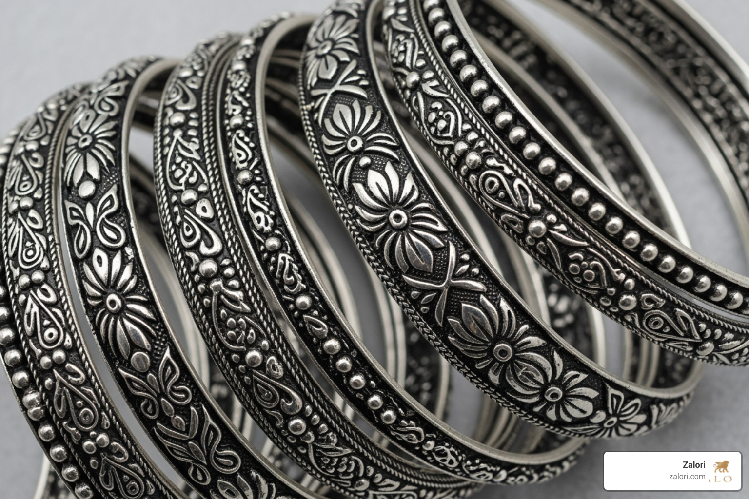 traditional Indian oxidized bangles with intricate floral or paisley motifs - women oxidized bangles traditional Indian oxidized bangles with intricate floral or paisley motifs - women oxidized bangles