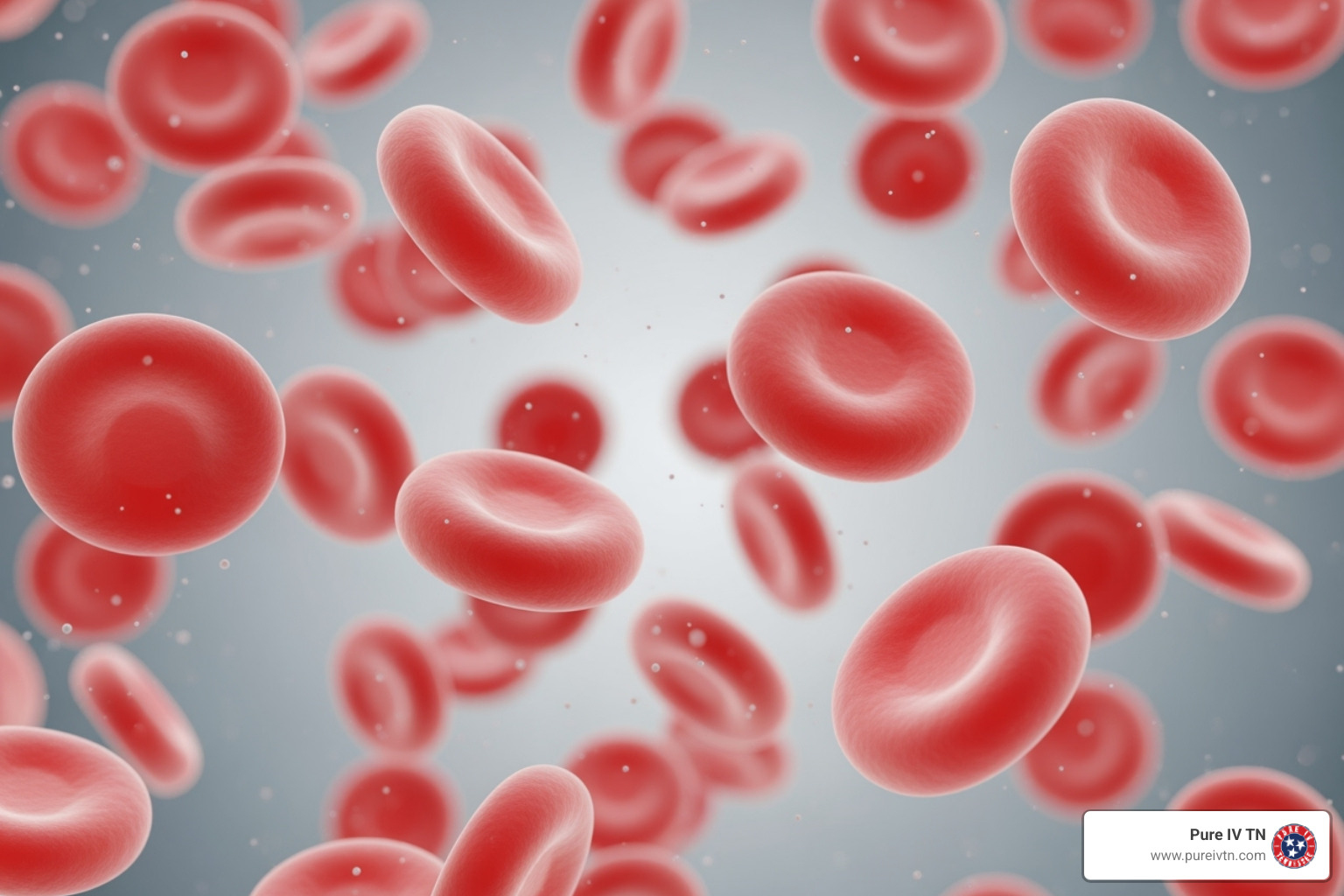Isotonic solution's effect on red blood cells - intravenous solutions