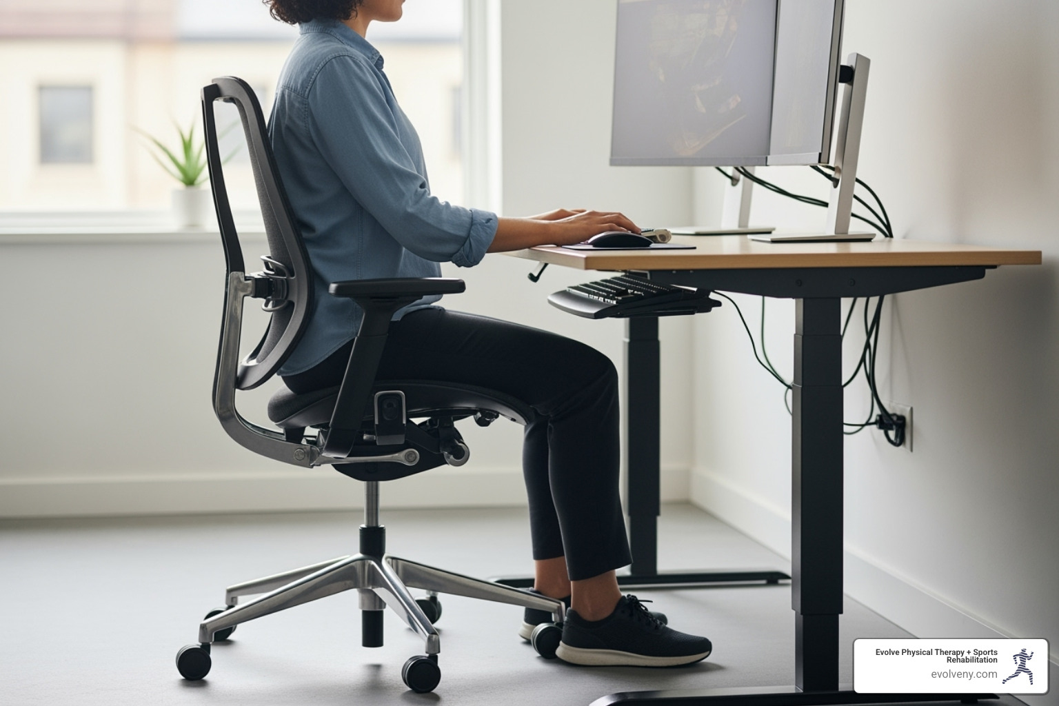 correct computer posture - correct computer posture