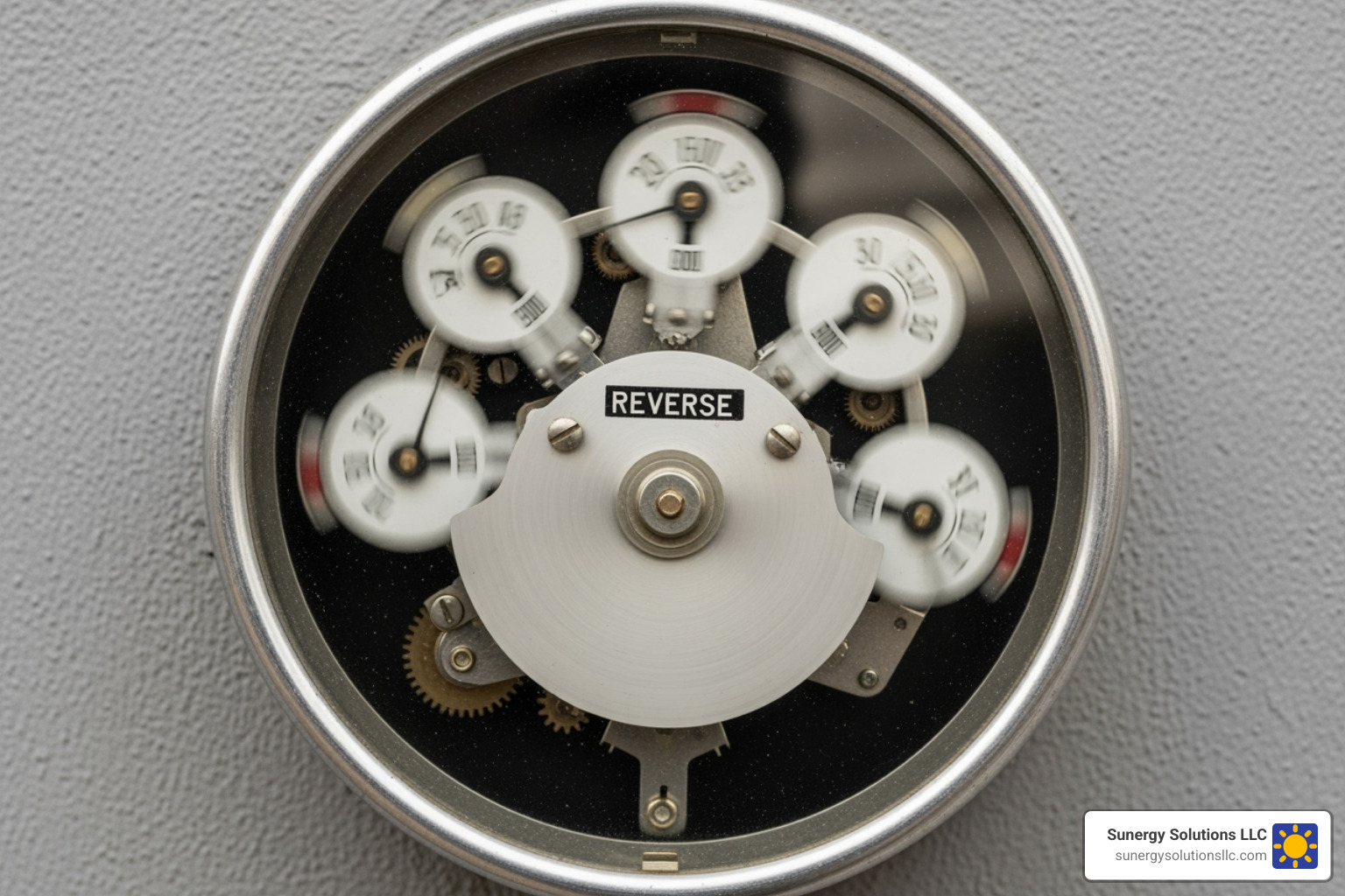 Electric meter spinning backward - solar power packages for homes Electric meter spinning backward - solar power packages for homes
