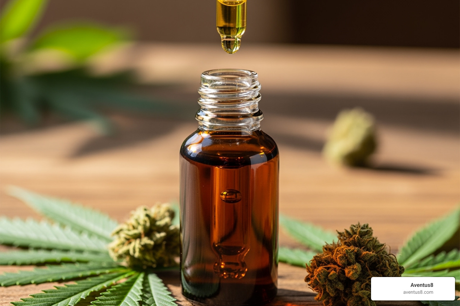 A person examining a CBD oil label - High-potency CBD oils