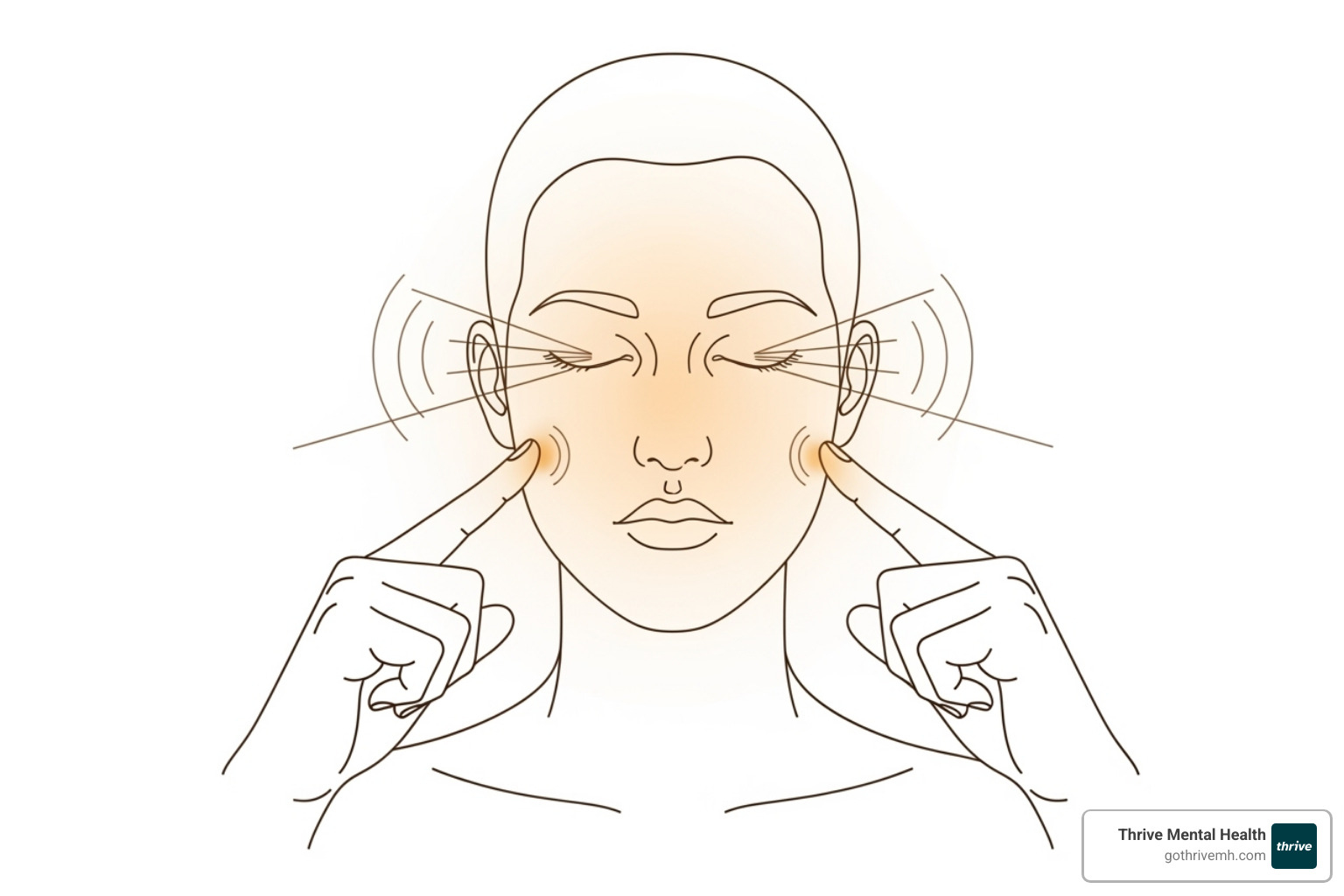 a graphic demonstrating the different forms of bilateral stimulation (eye movements, tapping, auditory tones) - Somatic Therapy vs. EMDR: Which is Right For You?