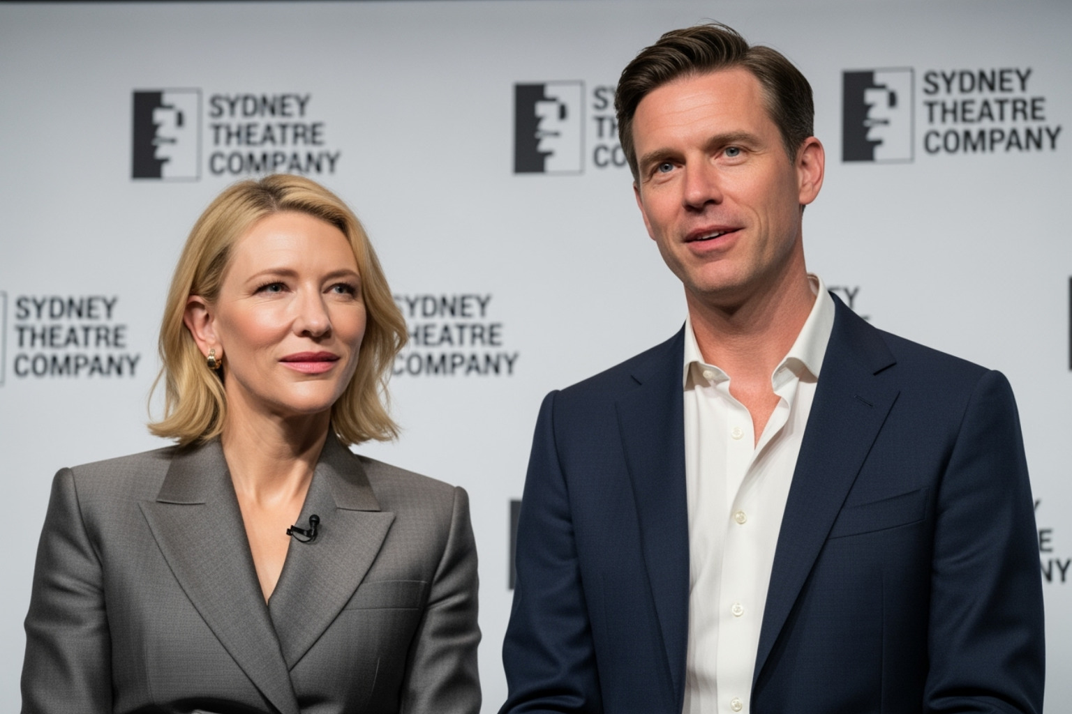 Cate Blanchett and Andrew Upton at a Sydney Theatre Company event -  cate blanchett