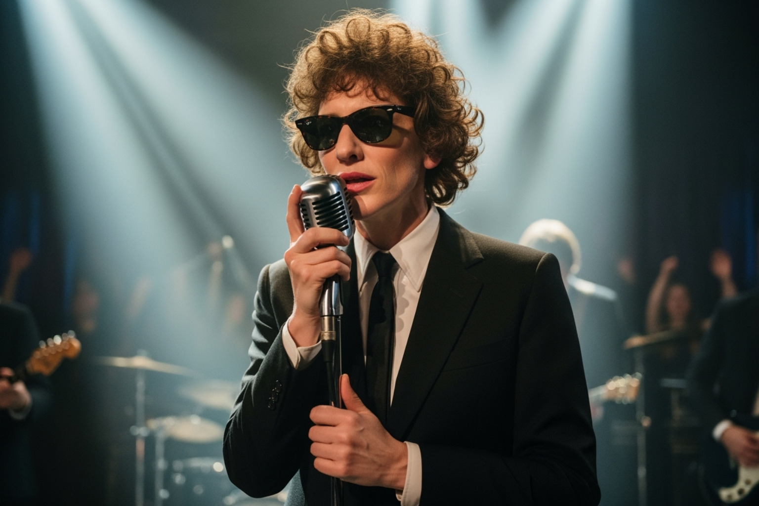 Cate Blanchett as Jude Quinn in I'm Not There - cate blanchett movies