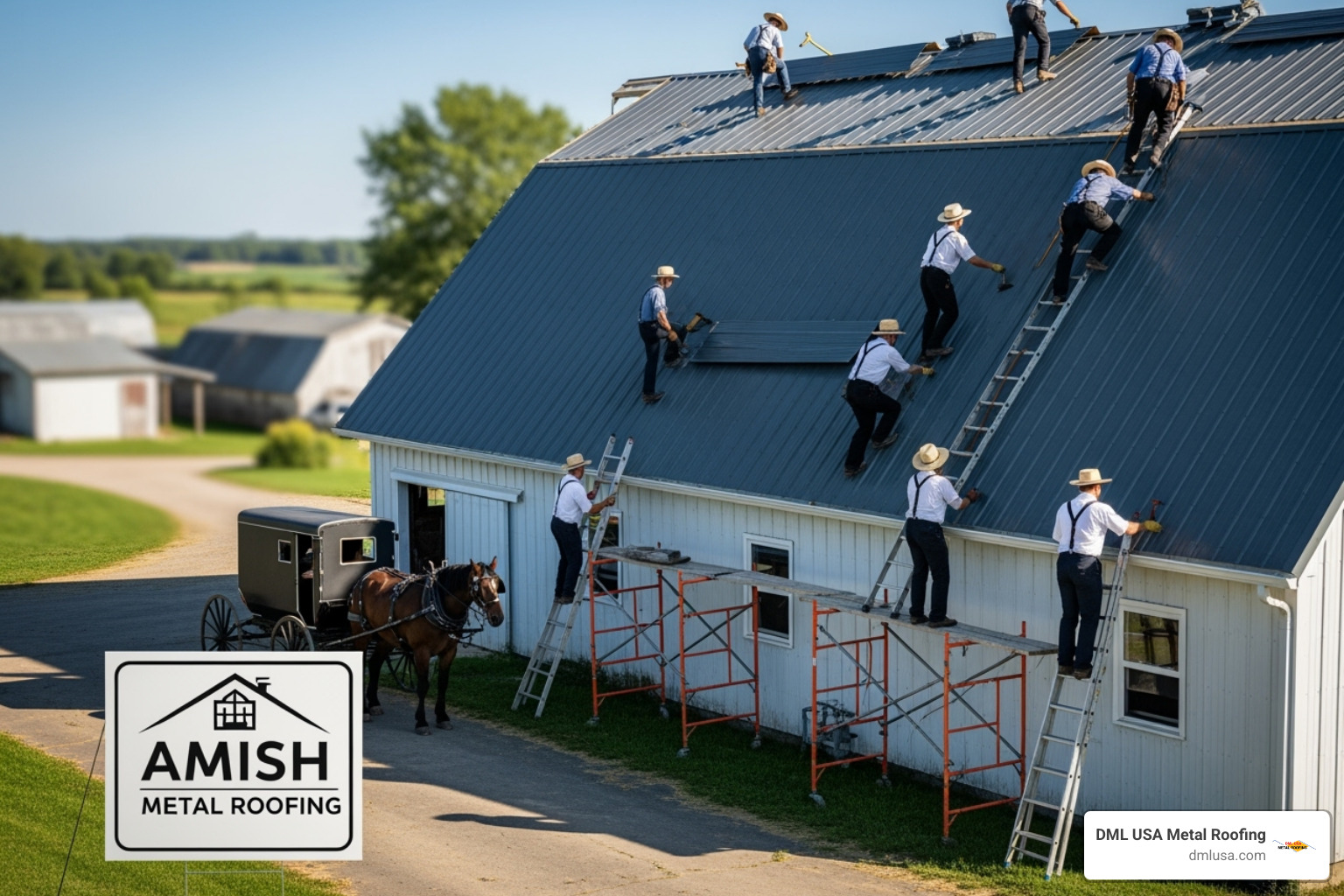 map with pins over a state like Ohio, Pennsylvania, or Illinois - amish metal roofing companies near me