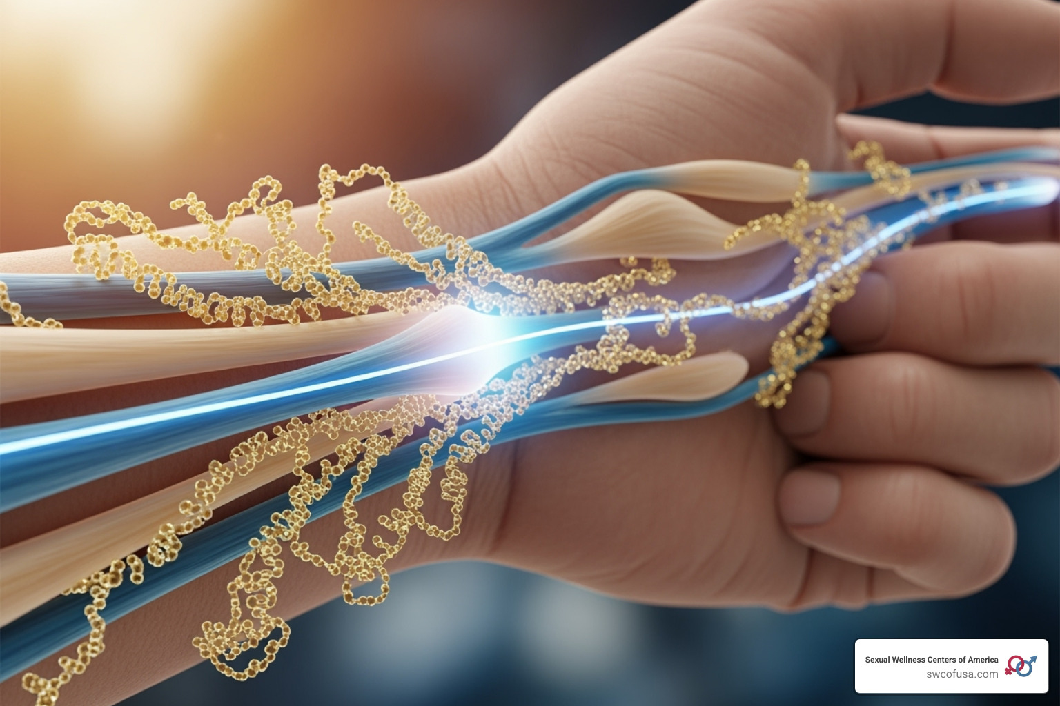 of a diagram showing improved tendon fiber alignment after treatment - best peptide for tendon repair of a diagram showing improved tendon fiber alignment after treatment - best peptide for tendon repair