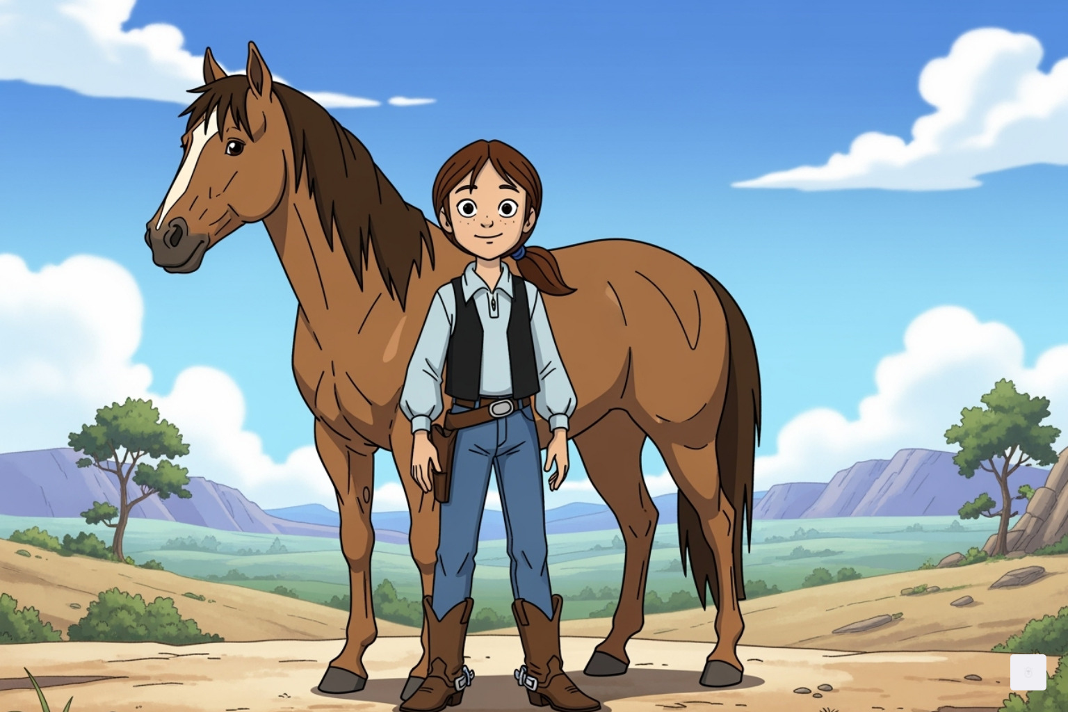 The animated character Lucky Prescott - Isabela Moner movies and tv shows