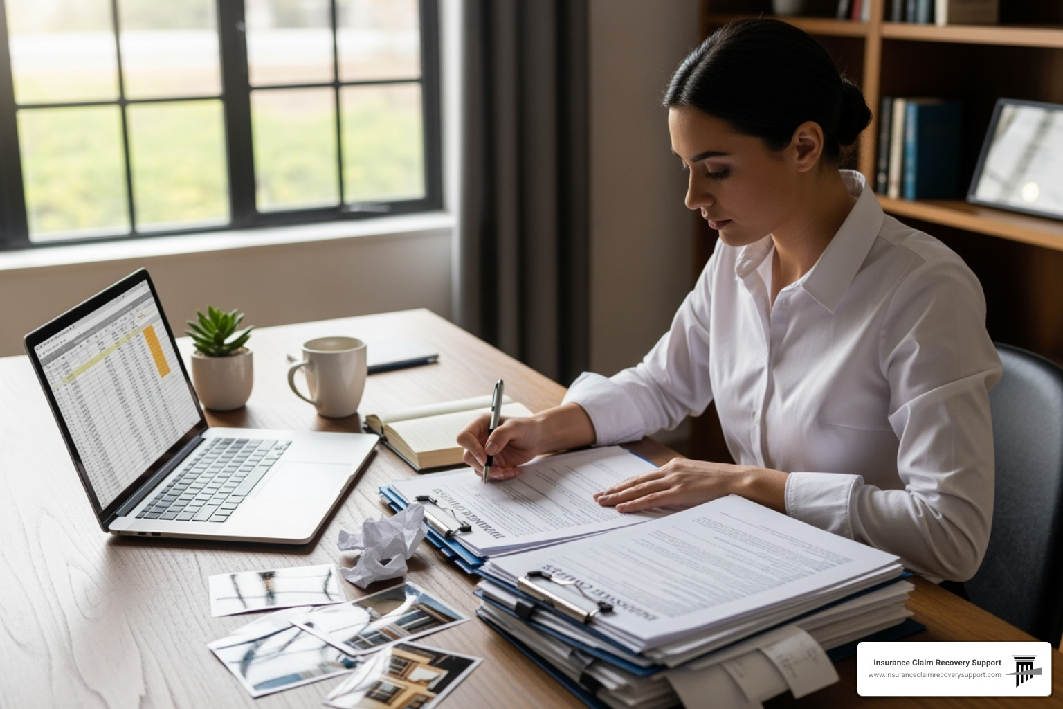 a business owner organizing claim documents and photos - can you sue your insurance company a business owner organizing claim documents and photos - can you sue your insurance company