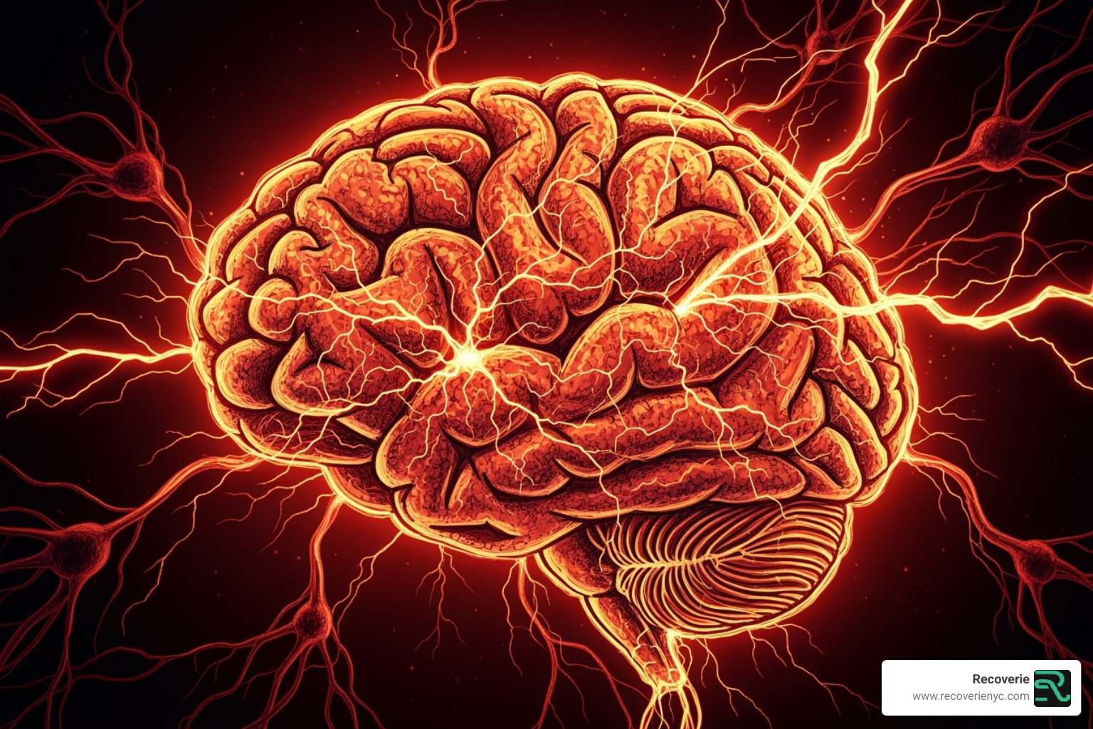 illustrating an overactive nervous system - Chronic pain relief