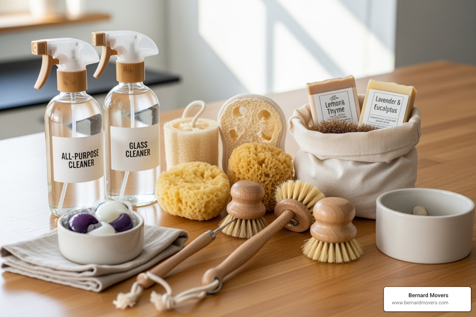 eco-friendly cleaning supplies - office move out cleaning