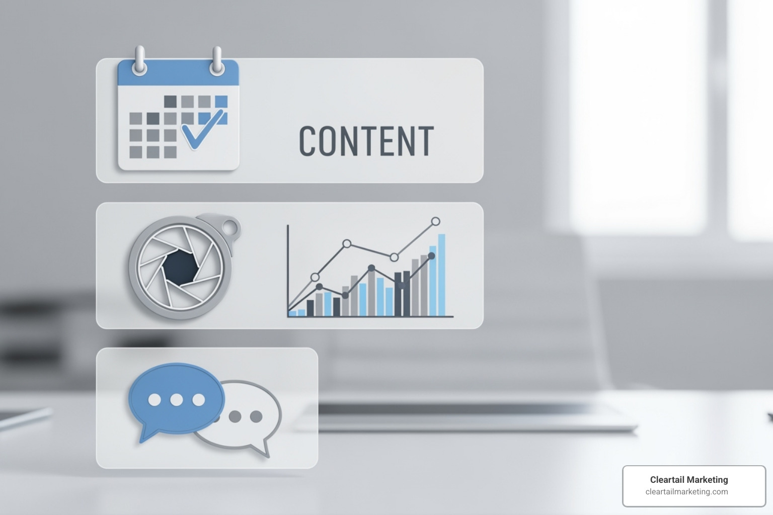 checklist showing services included in a social media package - social media packages price