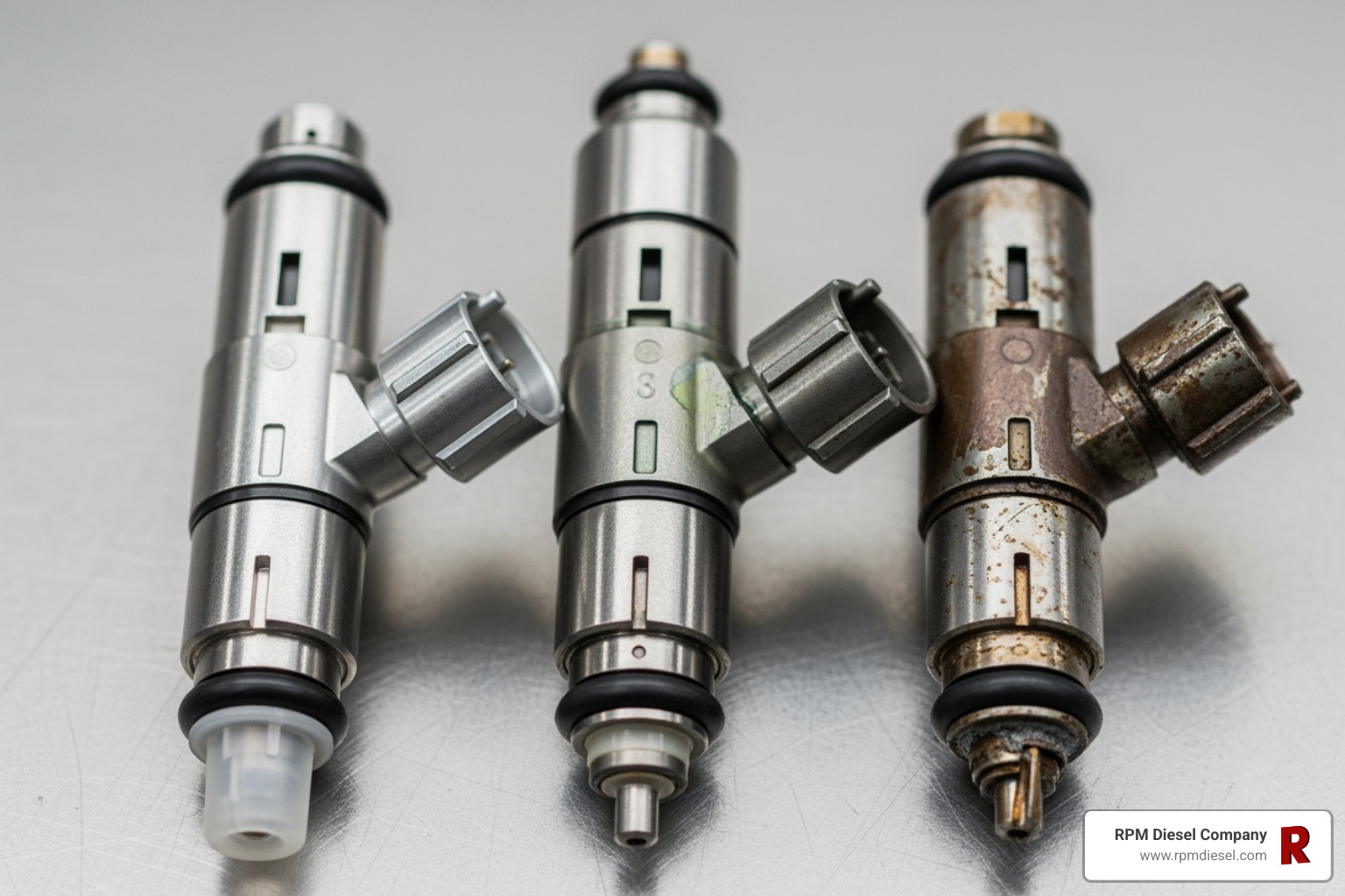 Comparing a new, a refurbished, and a damaged Bosch piezo injector - bosch piezo injector repair