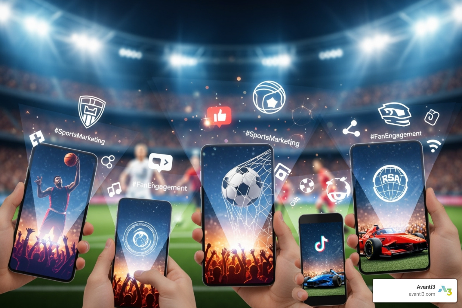 A popular athlete like Caitlin Clark or Cristiano Ronaldo posing for a social media brand partnership post - social media and sports marketing